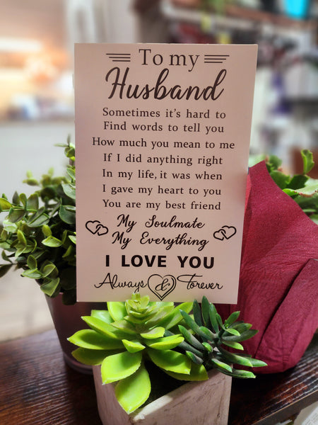 66 To My Husband (Card)
