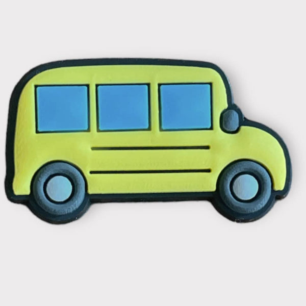 School Bus Croc Charm