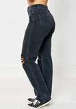 2310 Take me to the 90's Judy Blue Straight Fit High Waist