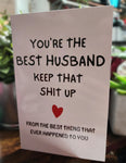 2475 Best Husband Card
