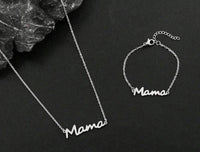 2204 - Mama Bracelet + Necklace Set
