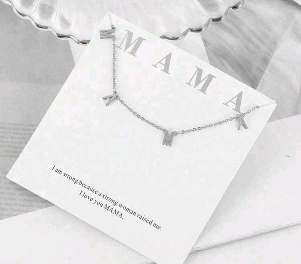 2223 - Silver Mama Necklace