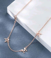 2225 - Rose Gold/Silver Mama Necklace