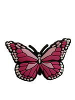 Pink Butterfly Croc Charm