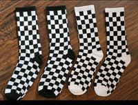 2377 Checker Board Socks