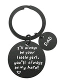 20 I'll Always Be Your Little Girl keychain