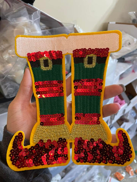 Oversized Elf Boot Patch