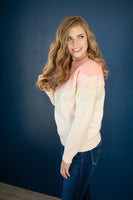 Soft and Fuzzy Colorblock Sweater | Two colors!