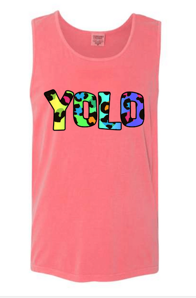 Yolo Comfort Colors Tank